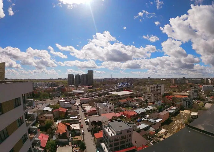 Belvedere View & With Free Parking & Gym Apartmán *