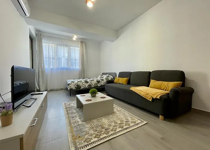 Belvedere View & With Free Parking & Gym Bukarest