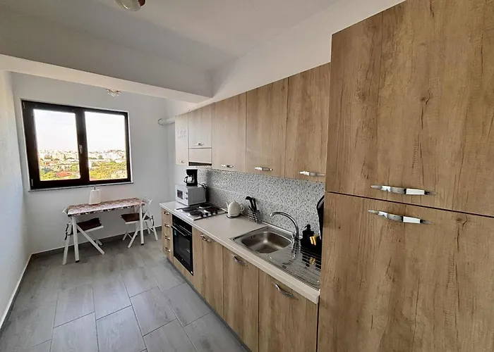 Apartament Belvedere View & With Free Parking & Gym Bukareszt